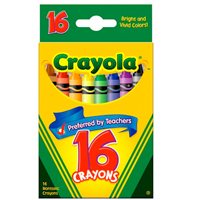 Crayola® Regular Size Crayons-Box of 16-Single