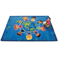 Give The Planet A Hug Rug - 5'5" x 7'8"