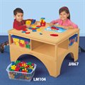Manipulative Storage Bins And Lids
