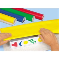 Colour Adhesive Roll-75'-Blue