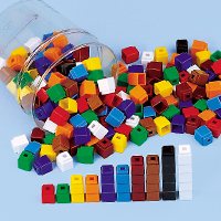 Unifix Cubes - 200 Pcs