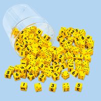 Foam Number Dice