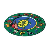 Aboriginal Activity Carpet Round - 9'