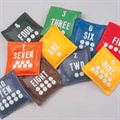 Vinyl Bean Bag Numbers - Set of 10