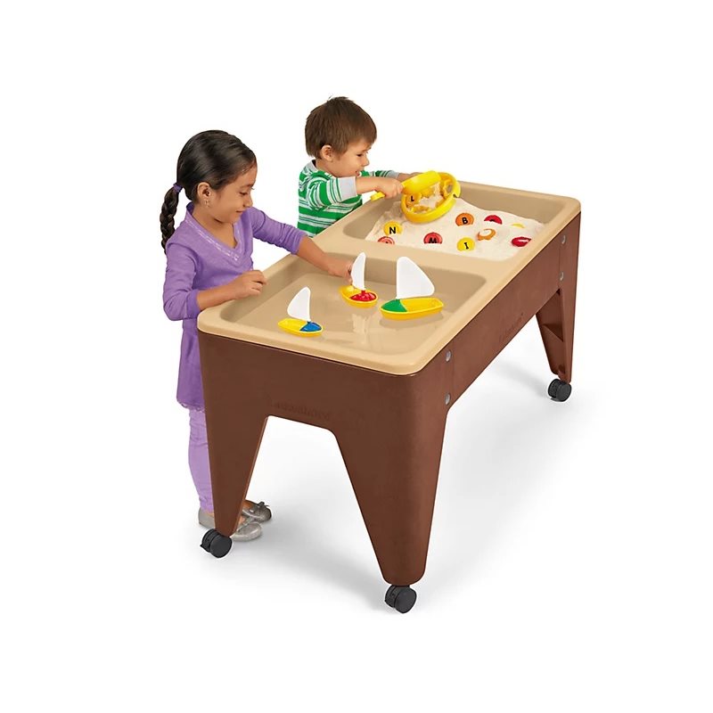 Preschool 2-Station Sand Water Table-Natural Colours*