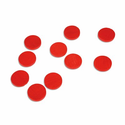 Nienhuis - Counters Red - Pack of 100