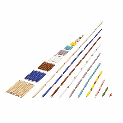 Nienhuis - Chaînes de Perles Courtes - Perles Individuelles Verre