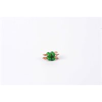 Nienhuis - Cube Individuel De 2 Perles En Nylon: Vert