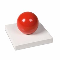 Nienhuis - Symbole de grammaire en bois 3D : Verbe