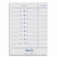 Nienhuis - Division Tables