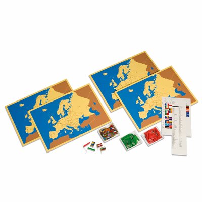 Nienhuis - Four Maps of Europe