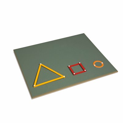 Nienhuis - Grande planche de travail pour le matériel de bâton géométrique