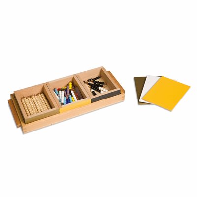 Nienhuis - Multiplication Snake Game - Individual Beads Nylon