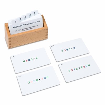 Nienhuis - Flat Bead Frame Activity Set