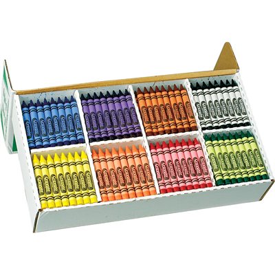 Crayola® Large Crayon Classpack - Paquet de 400 Crayola® Large Crayon Classpack - Paquet de 400