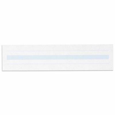 Nienhuis - Papier à lettres : Lignes bleues - 2" x 8,5" - Paquet de 500