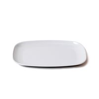 13" x 9" Melamine Serving Platter - White