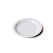 Assiette en mélamine 8" - Usage intensif - Blanc*