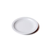 8" Melamine Plate - Heavy Duty - White*