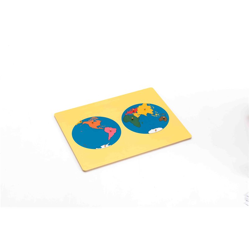 Puzzle Carte des parties du monde : Asie Puzzle Carte des parties du monde : Asie