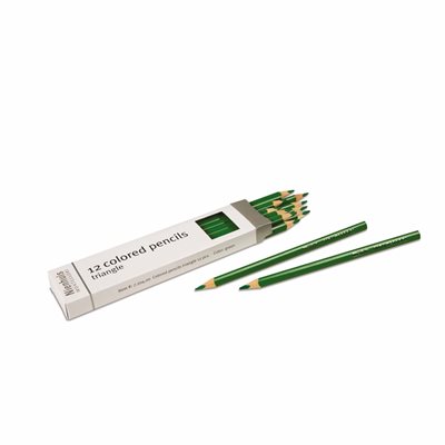 Nienhuis - 3-Sided Inset Pencils, Green* Nienhuis - 3-Sided Inset Pencils, Green*