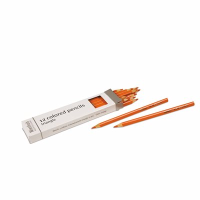 Nienhuis - Crayons Incrustés 3 Faces, Orange*