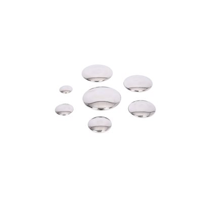 TickiT Sensory Reflective Buttons - Silver - Set of 7