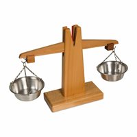 Nienhuis - Balance pivotante en bois