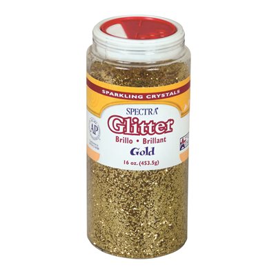 Glitter - 1 lb. Jar - Gold