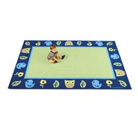 Tapis de salle de classe rectangulaire Nature 9 pi x 12 pi