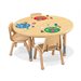 30" Round Heavy-Duty Toddler Table
