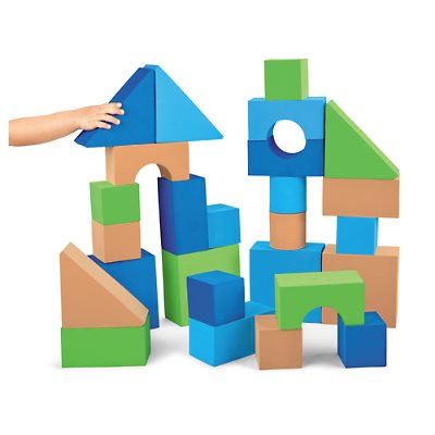 Blocs souples géants aux couleurs apaisantes