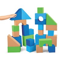 Giant Calming Colours Soft Blocks