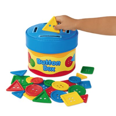 Boîte de tri par taille de bouton
