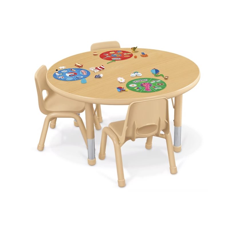 Table ronde réglable robuste de 30 po Table ronde réglable robuste de 30 po