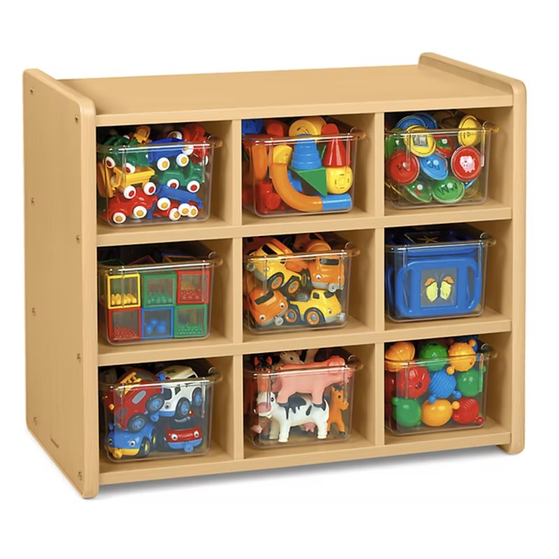 Unité de rangement robuste pour tout-petits Unité de rangement robuste pour tout-petits