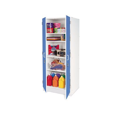 Armoire de rangement verrouillable Kids Colours™ - Bleu Armoire de rangement verrouillable Kids Colours™ - Bleu