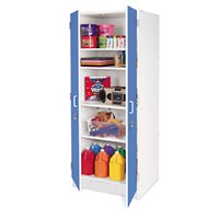 Armoire de rangement verrouillable Kids Colours™ - Bleu
