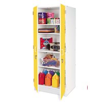 Armoire de rangement verrouillable Kids Colours™ - Jaune