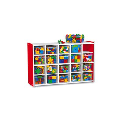 Kids Colours™ 20-Cubbie Unit-Red Kids Colours™ 20-Cubbie Unit-Red