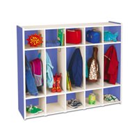 Kids Colours™ Coat Lockers For 10 - Blue