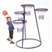 4-Rings Basketball System with Storage Bag