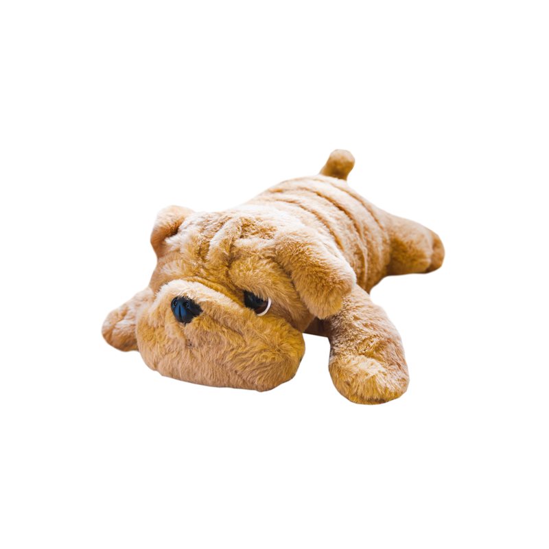 Happy Hugs Weighted Plush Bulldog by Bouncyband®