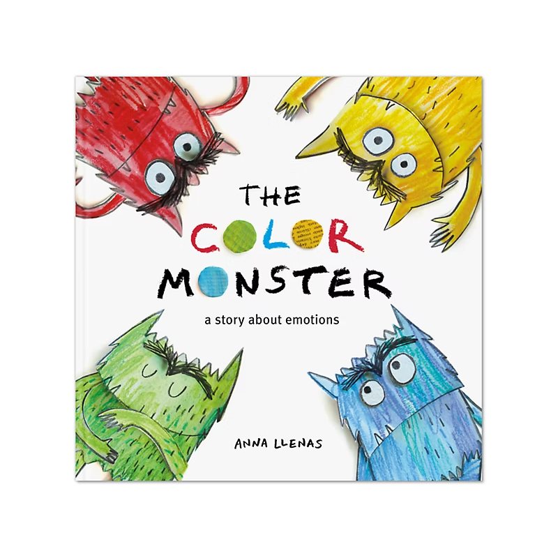The Colour Monster: A Story About Emotions Hardcover Book The Colour Monster: A Story About Emotions Hardcover Book