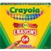 Crayola® Crayons 64 Count - 12 Boxes