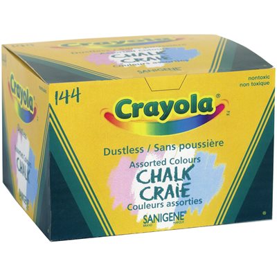 Crayola Couleur Craie-144 Bâtons Crayola Couleur Craie-144 Bâtons