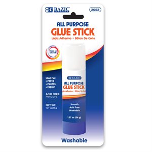 BAZIC Premium Glue Stick - 1.27oz