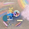 Craie de couleur géante - seau de 15 pièces