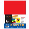 Tableau pour affiche multicolore, 11" X 14", paquet de 5