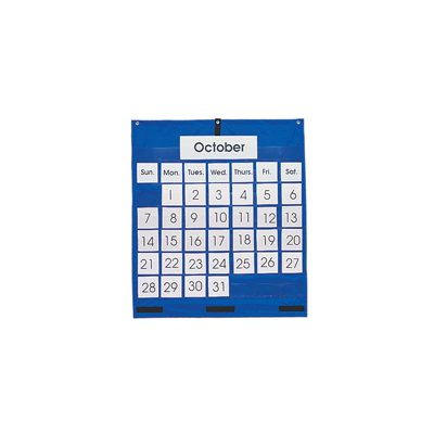 Calendar Pocket Chart Set